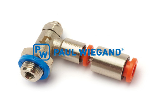 Drosselrückschlagventil Faun Viatec Viajet 6-7 Rückschlagventil Pneumatikanlage G1/8"-M5 d: 6  (61034099)