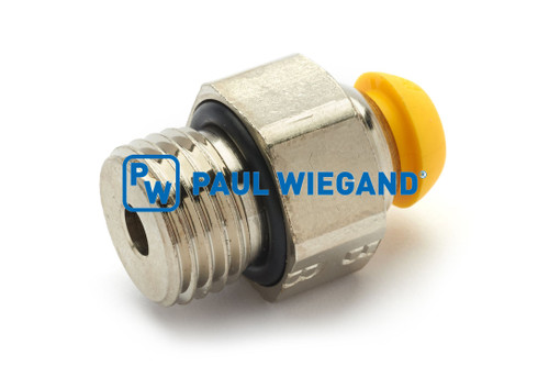 Steckverschraubung Otto UK Continental Behälterrückhaltung G1/4" d: 6 gerade (15010054)