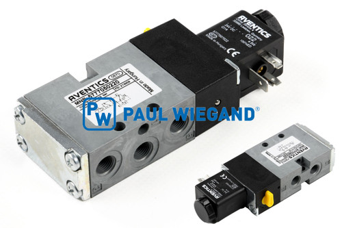 Wegemagnetventil Schmidt SK660 Pneumatikanlage 24VDC 5/2 Wege (63084088)