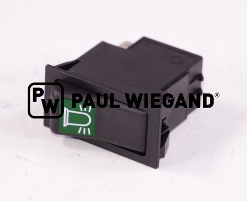 Kippschalter Bucher Municipal Citycat 5000 Lenkungskonsole 24VDC tastend I->0  (68044020)