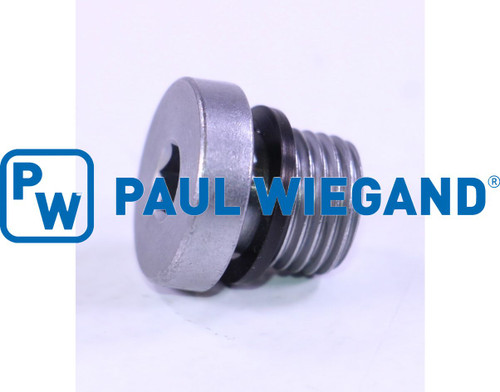 Verschlussschraube mit Innensechskant G1/4" ED verzinkt (93000482)