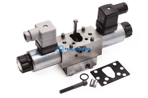 Steuerblock Bucher Municipal Citycat 2020 komplett Fahrpumpe  (68036104)