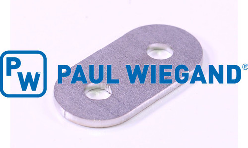 Klemmplatte Johnston VT/VS 650 Laubsieb Kehrgutbehälter  (67056133)