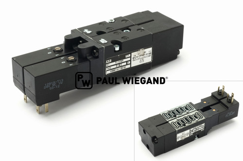 Wegeventil Bucher Municipal TAZ/TSZ Pneumatikanlage 5/3 Wege  (68094014)
