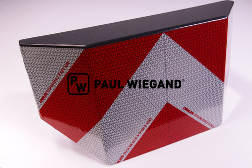 Frontplatte Schmidt Swingo 200-Serie mit Warnmarkierung Kit vorne rot/weiß  (63026552)