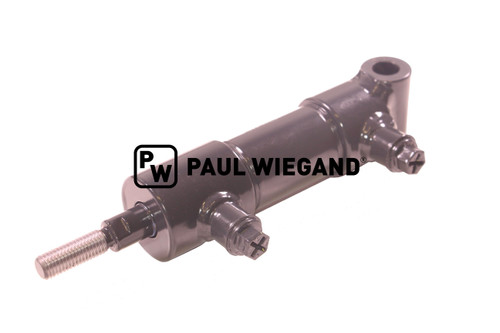 Hydraulikzylinder Bucher Municipal Citycat 5006 Heckklappenverriegelung Kehrgutbehälter KS: 16 Hub: 55 EBM: 215 (68044385)