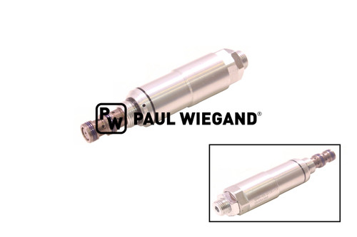 Wegeventil Bucher Municipal Citycat 5000 Steuerblock Behälterdeckel 3/4"-16 UNF einstellbar 2/2 Wege 35-130bar  (68044623)