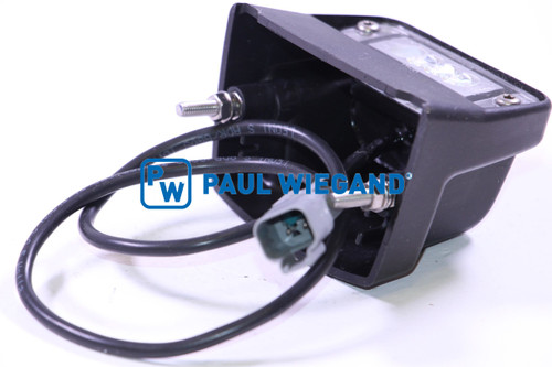 Kennzeichenleuchte Schmidt Cleango 400/500 LED M5x20 l: 63 b: 93 h: 66.2 24VDC EBM: 72  (63034305) Kennzeichenleuchte Schmidt Cleango 400/500 LED M5x20 l: 63 b: 93 h: 66.2 24VDC EBM: 72  (63034305)