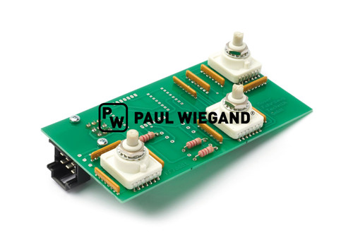 Steuerplatine Schmidt Swingo 200-Serie mit 3 Drehschalter Besensteuerung Mittelkonsole (63024190)