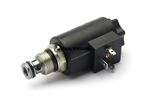 Wegeventil Bucher Municipal Citycat 5000 inklusive Magnetspule Steuerblock (68044234)