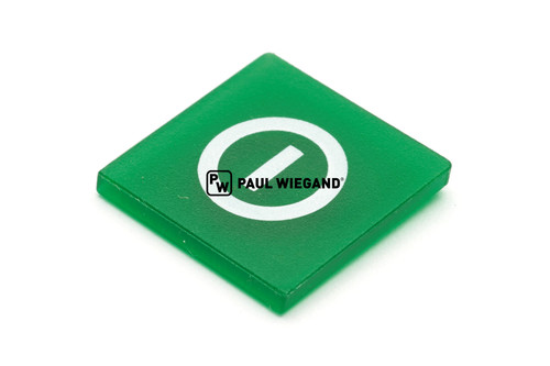 Schaltersymbol Bucher Municipal Kippschalter grün (68800632)