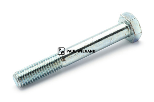 Hex head screw with shank, DIN/ISO 931/4014, M10x75, galvanized, 8.8 (90000259)