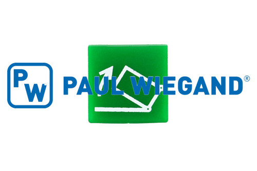 Schaltersymbol Bucher Municipal Schmutzbehälter "Heben" grün (68800620)