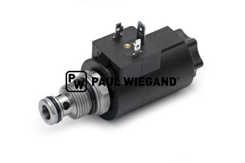 Wegeventil Johnston C401 inklusive Magnetspule Steuerblock Besensteuerung 24VDC 2/2 Wege elektrisch (67034053)
