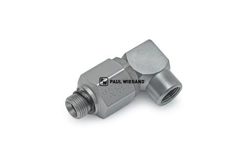 Winkelverschraubung Bucher Municipal Citycat 5006 Ausleger Schlauchhaspel G3/8" (68044656)