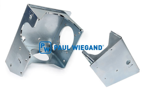 Halter Faun Skylift Drehwinkelgeber Schwenkarm links/rechts (01170027)