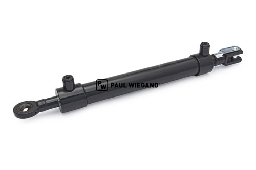 Hydraulic cylinder Bucher Municipal Citycat 5006 Tailgate hopper KS: 20 Stroke: 240 EBM: 440 (68044752)
