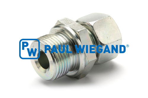 Einschraubverschraubung inklusive Schneidring + Überwurfmutter DIN/ISO 2353/8434-1 G3/4"-15L (M22x1,5) verzinkt (03027079)