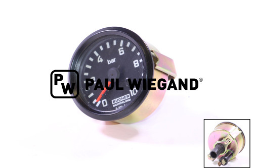 Manometer Bucher Municipal Cityfant 60/6000 M12x1,5 D: 60 0-10 bar  (68061005)