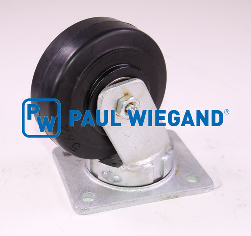 Laufrad Johnston C401 mit Radgabel Saugmund D: 125 b: 50 (67022068)