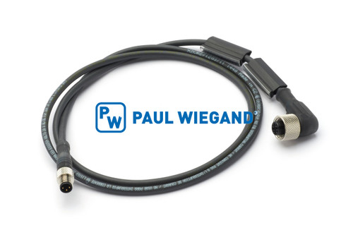 Steuerleitung Faun ENVIRONNEMENT Twinlift Hydraulikzylinder Längenmesssystem M12-M8 l: 1000 (70017403)