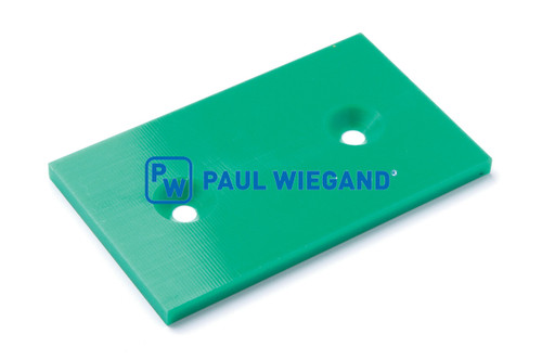 Gleitplatte Haller Lotos Hubgerüst l: 150 b: 90 h: 8 grün  (03037024)