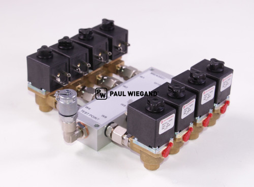 Verteilerblock Johnston Wasseranlage komplett 8-fach (67011308)