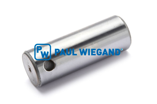 Bolzen Faun Frontpress Hydraulikzylinder Gabel D: 40 l: 110 bodenseitig  (01037029)
