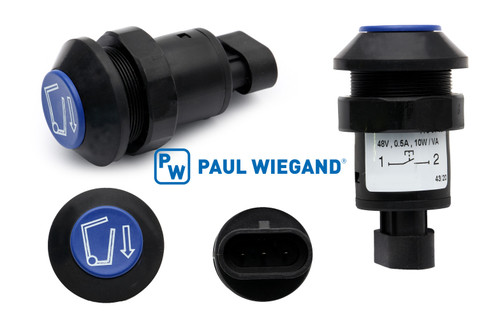 Drucktaster Faun Variopress Behälter "Senken" dunkelblau (01027552)