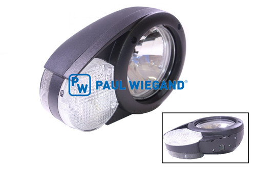 Scheinwerfer Bucher Municipal Citycat 5000 mit Blende vorne rechts 24VDC EURO 3/4 (68044508) Scheinwerfer Bucher Municipal Citycat 5000 mit Blende vorne rechts 24VDC EURO 3/4 (68044508)