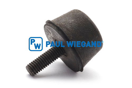 Gummi-Metall-Puffer Geesink GEC 2510 Anschlag Sicherheitsbügel , Behälteranschlag D: 25 Typ"D"  (02023043)