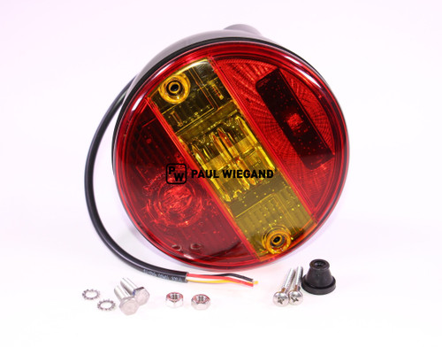 Schlussleuchte LED Faun Rotopress SBBL D: 134.5 h: 84.4 3-Kammer lg: 500 9-32VDC 2-4W  (01017320)