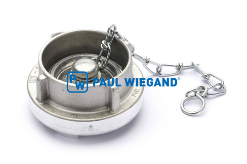 Blindkupplung Bucher Municipal Normteile DIN 14311 KA66 Aluminium "Storz"  (68800188)