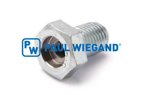 Sechskantschraube Geesink GPM II mit Schmierbohrung Bolzen Joch M20x30 / M10x1x25 (02012045)