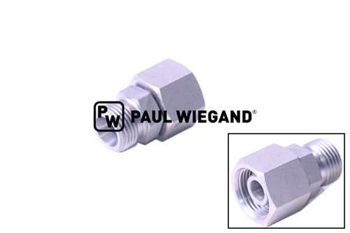 Einschraubverschraubung Schmidt mit Überwurfmutter DIN/ISO 2353/8434-1 10S (M18x1,5)-12S (M20x1,5) verzinkt (63014721)