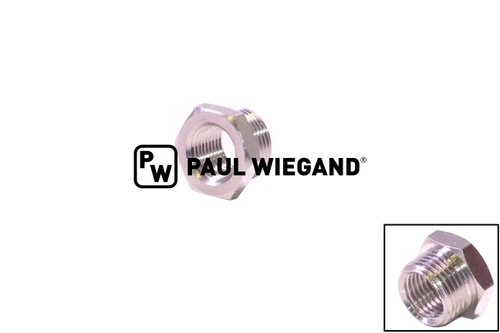 Reduzierverschraubung Trilety Normteile G3/8" - G1/4" Messing Außen-/Innengewinde (69800037)