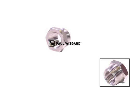 Reduzierverschraubung Trilety Normteile G3/8" - G1/4" Messing Außen-/Innengewinde (69800037)