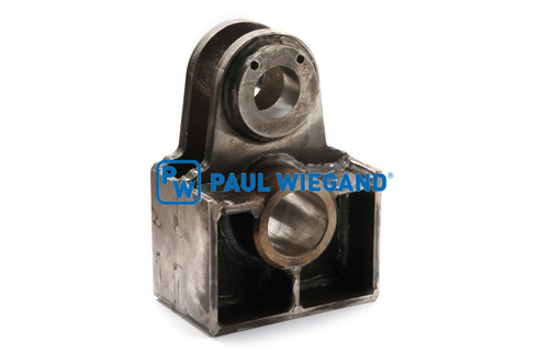 Lagerbock Haller x2 Führungsplatte Hydraulikzylinder links/rechts oben  (03027045)