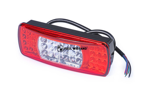 Rückleuchte LED l: 185 b: 66 6-polig 350 12/24VDC EBM: 55 (93001979)