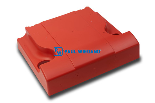 Deckel Hako Citymaster 1200 Verkleidung Kehrgutbehälter hinten rot  (65036006)