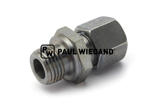 Einschraubverschraubung Bucher Municipal Hydraulikanlage DIN/ISO 2353/8434-1 M16x1,5-10L (M16x1,5) verzinkt (68800395)