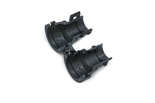 Zugentlastung Kabelbaum d: 9.6 "AMP Bajonett" schwarz gerade (93001930)