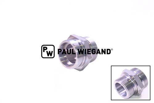 Einschraubverschraubung Faun Viatec Normteile Hydraulikölkühler DIN/ISO 2353/8434-1 G1 1/4"-35L (M45x2) verzinkt (61800408)
