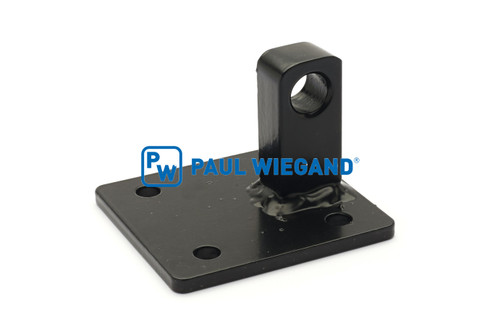 Halter Faun Viatec AK 461 Pneumatikzylinder Absperrschieber Saugstutzen  (61084009)