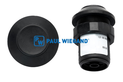 Drucktaster Faun Variopress ohne Belegung schwarz (01027182)