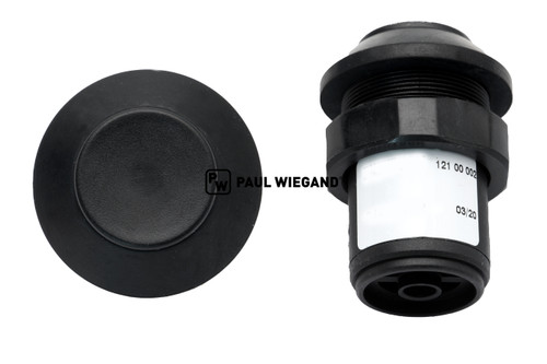 Drucktaster Faun Variopress ohne Belegung schwarz (01027182)