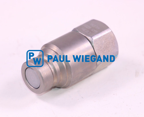 Nippel CEJN Serie 665 Flat-Face DN16 G3/4" IG NBR/PUR Zi/Ni (41210025)