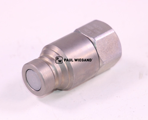 Nippel CEJN Serie 665 Flat-Face DN16 G3/4" IG NBR/PUR Zi/Ni (41210025)