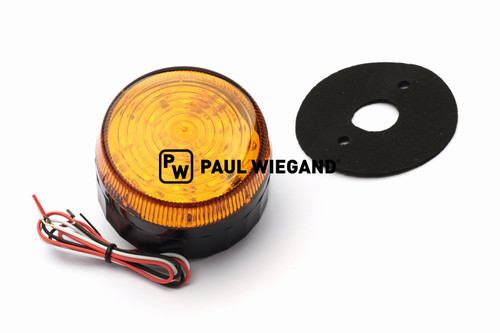 Doppelblitz LAP mit Befestigungsschraube LED 10-100VDC orange (85010006)