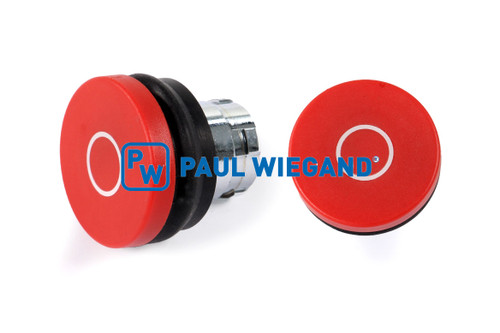 Drucktaster Faun Variopress ZB2-Serie "Aus" rot (01022158)